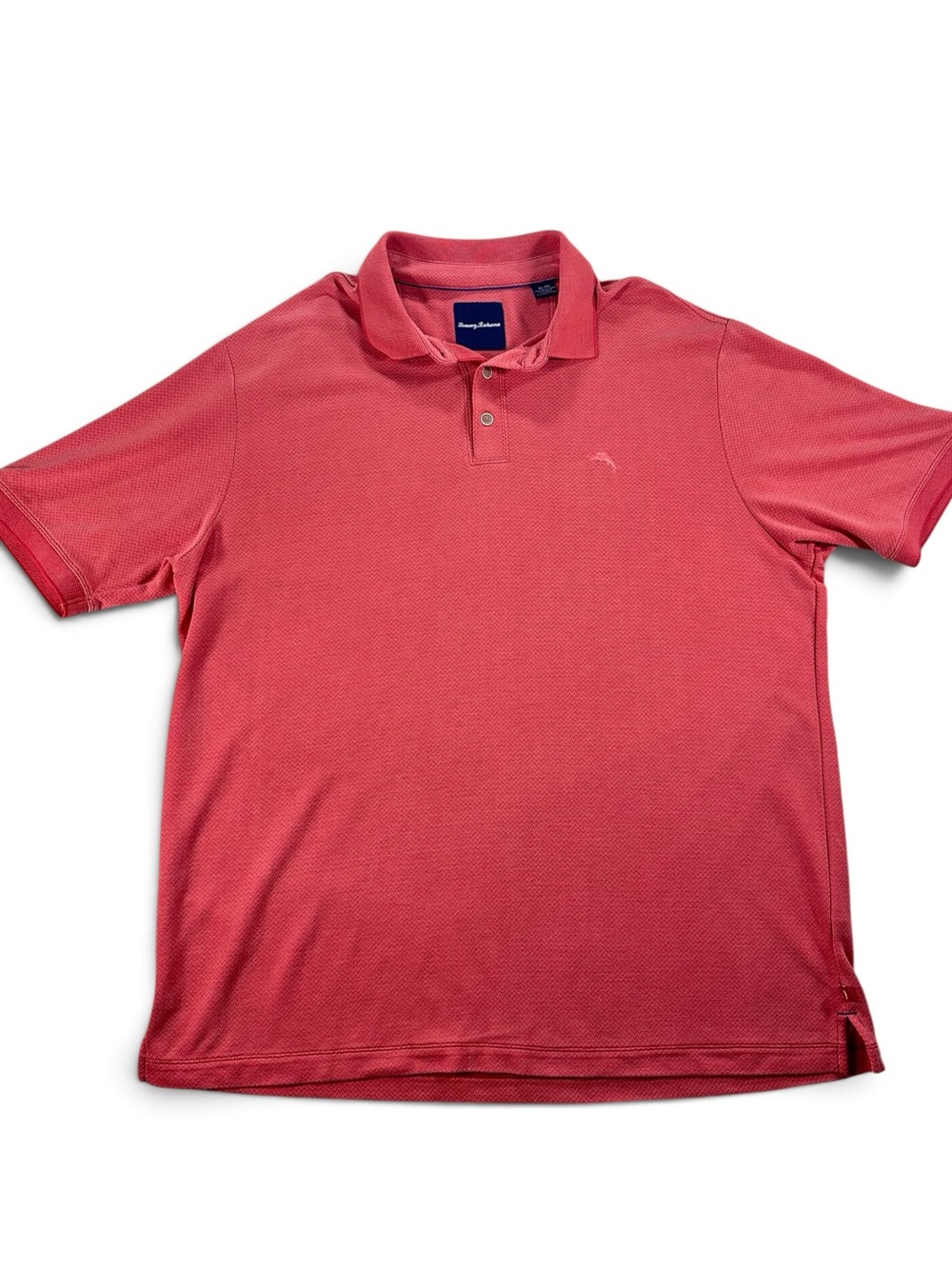 Tommy Bahama Men’s XL Coral-Red Knit Polo